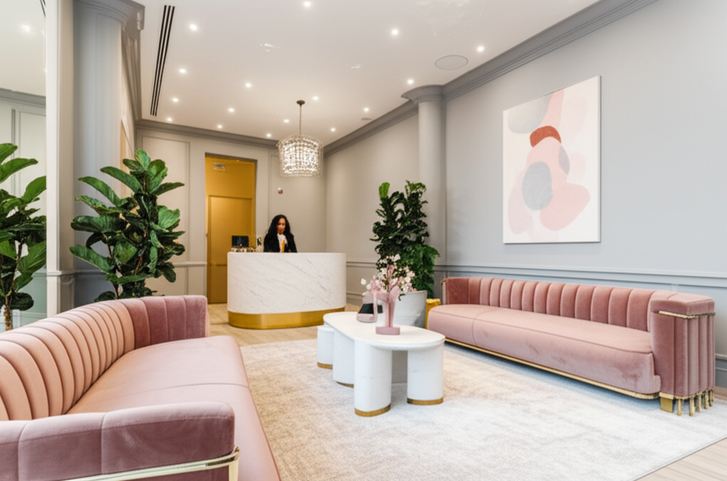 Reception area